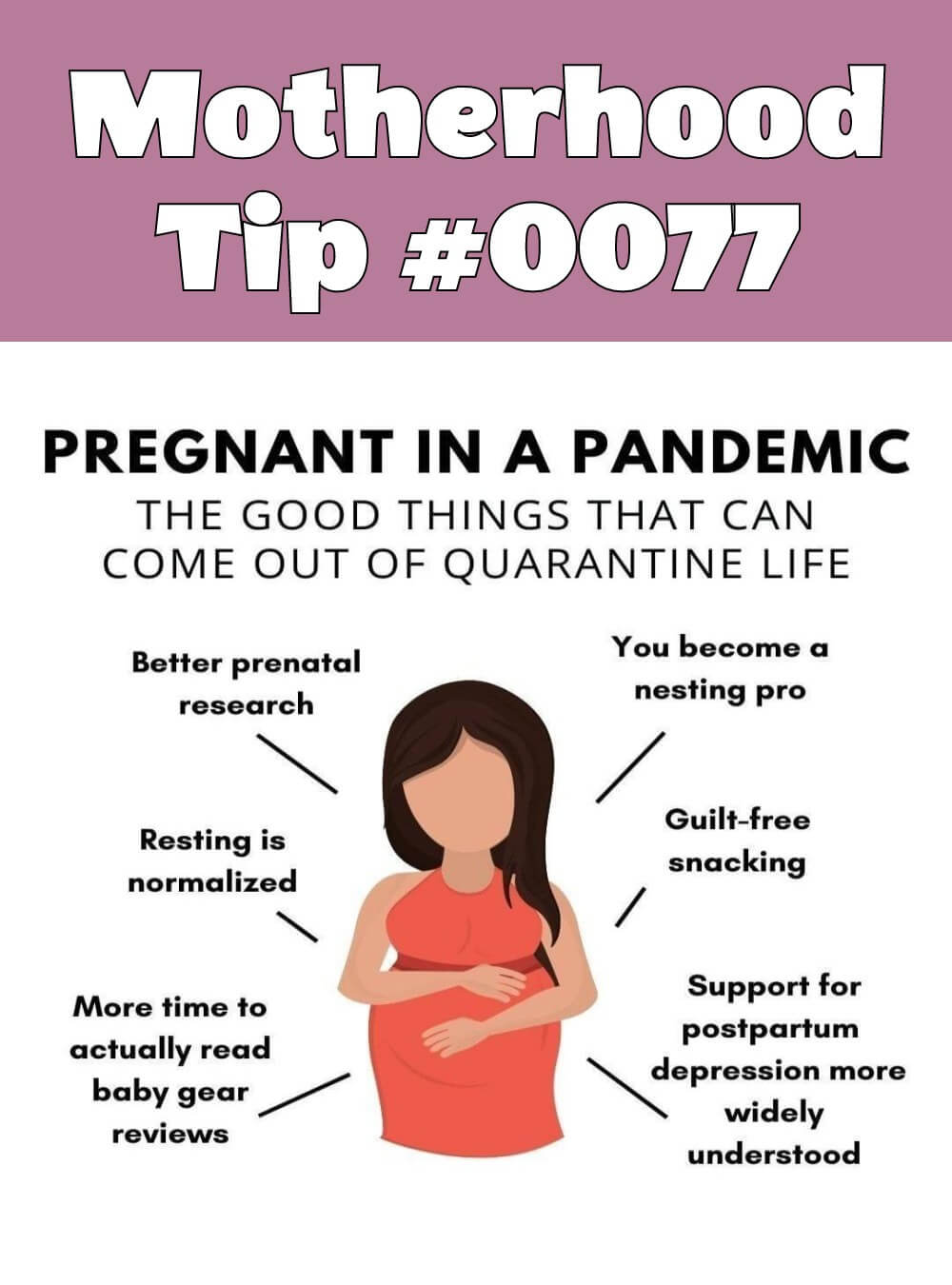 Parenting and Pregnancy Infographic | Motherhood Tip #0077